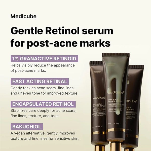Liftinga serums ar retinolu | Medicube Deep Vita A Retinol Serums - KOORE