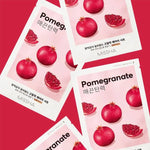 Lokšņu sejas maska ar granātābolu ekstraktu | MISSHA Airy Fit Sheet Mask Pomegranate - KOORE
