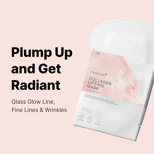 Lokšņu sejas maska ar kolagēnu | Medicube Collagen Lifting Mask - KOORE