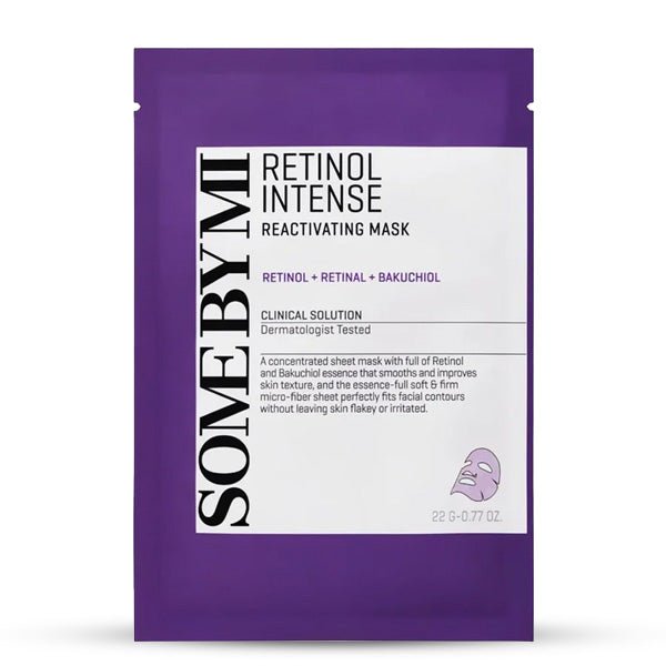 Lokšņu sejas maska ar retinolu | Some By Mi Retinol Intense Reactivating Mask - KOORE