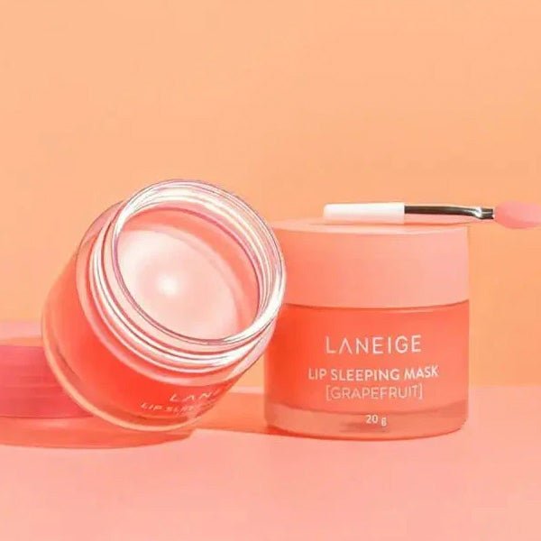 Lūpu nakts maska ar greipfrūta aromātu | Laneige Grapefruit Lip Sleeping Mask Ex - KOORE