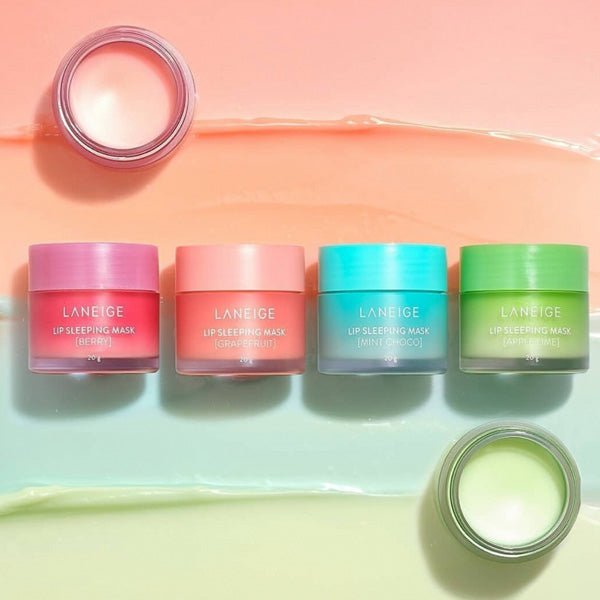 Lūpu nakts maska ar piparmētras un šokolādes aromātu | Laneige Lip Sleeping Mask Choco Mint - KOORE