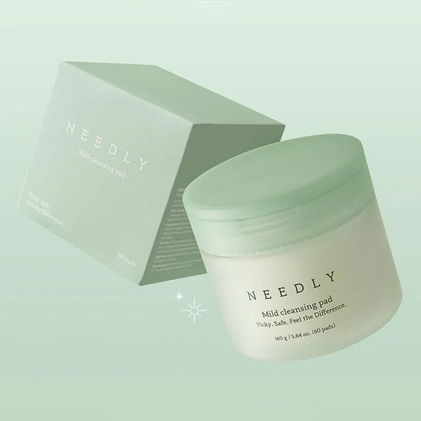 Maigi attīroši vates diski sejai | NEEDLY Mild Cleansing Pad - KOORE