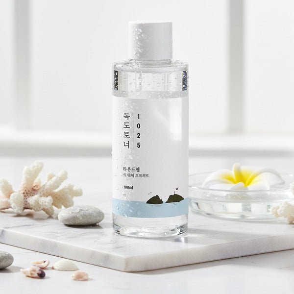 Maigi eksfoliējošs toneris ar jūras ūdeni | Round Lab 1025 Dokdo Toner - KOORE