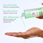 Maigs toneris ar zaļo plūmju ekstraktu un AHA un BHA skābēm | Beauty of Joseon Green Plum Refreshing Toner: AHA + BHA - KOORE