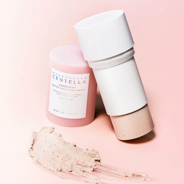 Māla sejas maska - zīmulis poru mazināšanai | skin1004 Madagascar Centella Poremizing Quick Clay Stick Mask - KOORE