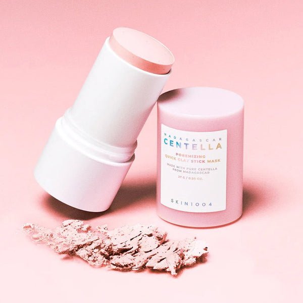 Māla sejas maska - zīmulis poru mazināšanai | skin1004 Madagascar Centella Poremizing Quick Clay Stick Mask - KOORE