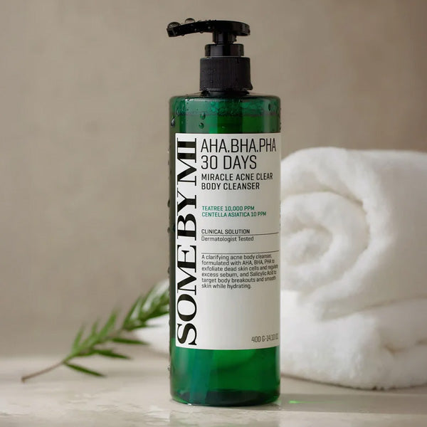 Dušas želeja problemātiskai ādai | Some by MI AHA.BHA.PHA 30 Days Miracle Acne Body Cleanser