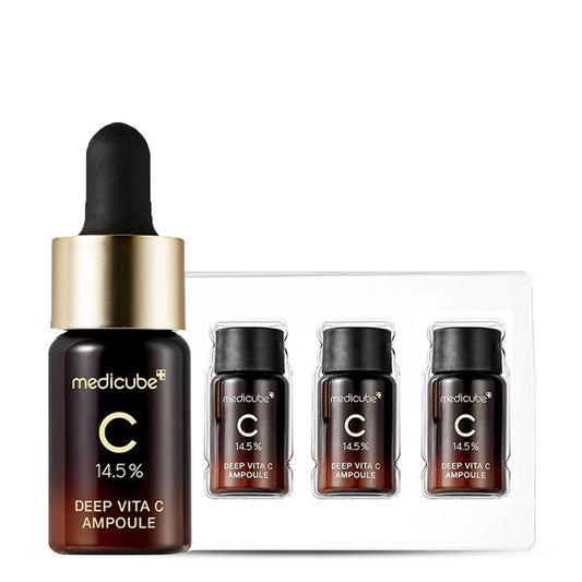 Medicube Deep Vita C Ampoule 2.0 serums ar C vitamīnu ādas balināšanai un nostiprināšanai