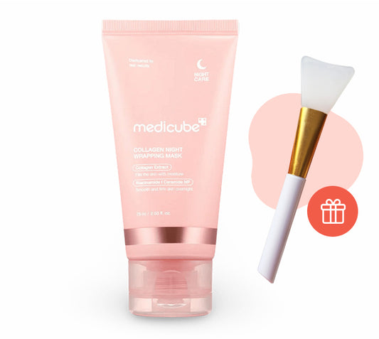 MEDICUBE collagen night wrapping mask - intensīva nakts maska