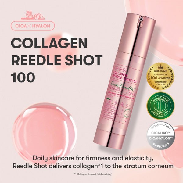 Mikroadatu serums ar kolagēnu 100 | VT Cosmetics Collagen Reedle Shot 100 - KOORE