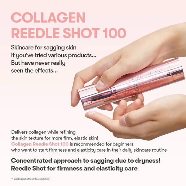 Mikroadatu serums ar kolagēnu 100 | VT Cosmetics Collagen Reedle Shot 100 - KOORE