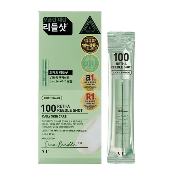 Mikroadatu serums ar retinolu 100 | VT Cosmetics Reti - A Reedle Shot 100 - KOORE