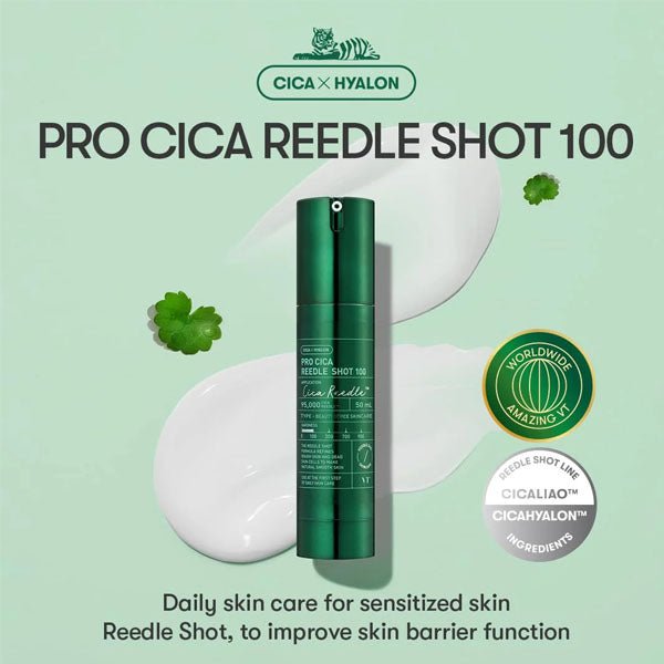 Mikroadatu serums jutīgai ādai 100 | VT Cosmetics Pro Cica Reedle Shot 100 - KOORE