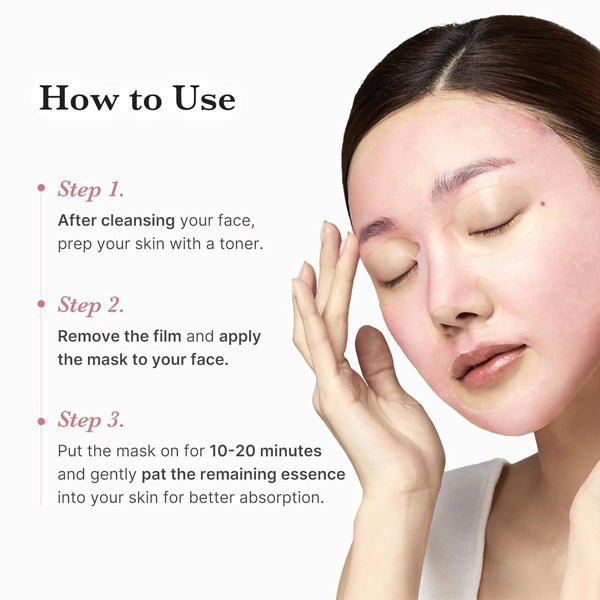 Mirdzumu piešķiroša sejas maska ar PDRN un vitamīniem | Medicube PDRN Pink Vita Coating Mask - KOORE