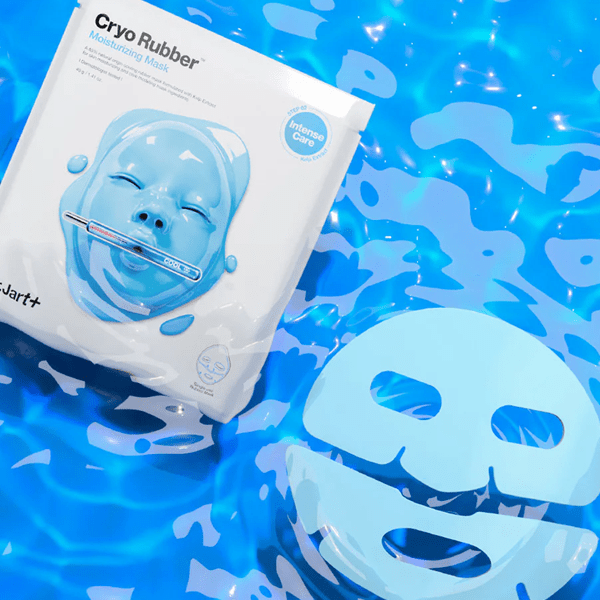 Mitrinoša 2 soļu gumijas sejas maska | Dr. Jart+ Cryo Rubber with Moisturizing Hyaluronic Acid - KOORE