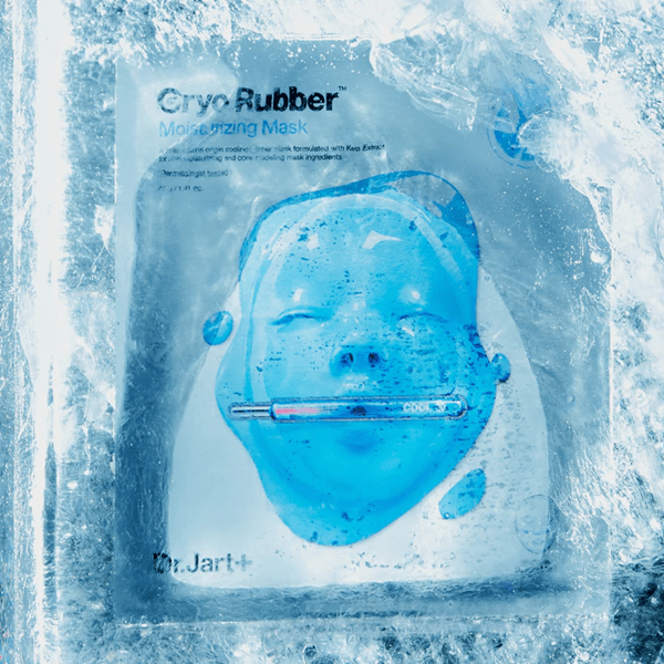 Mitrinoša 2 soļu gumijas sejas maska | Dr. Jart+ Cryo Rubber with Moisturizing Hyaluronic Acid - KOORE