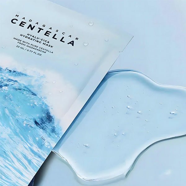 Mitrinoša auduma maska ar centellu | skin1004 Madagascar Centella Hyalu - Cica Hydrating Mask - KOORE