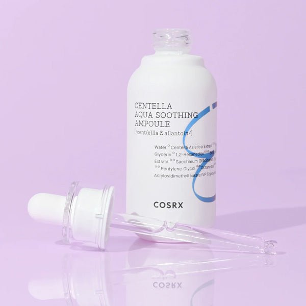 Mitrinoša un ādu atjaunojoša ampula | COSRX Hydrium Centella Aqua Soothing ampoule - KOORE