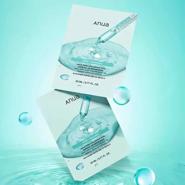 Mitrinoša un atjaunojoša auduma maska ar PDRN un hialuronskābi | Anua PDRN Hyaluronic Acid Capsule 100 Serum Mask - KOORE