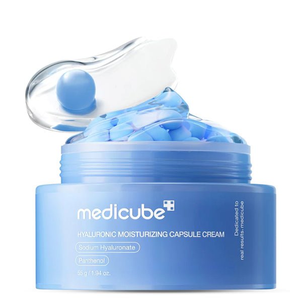 Mitrinošs kapsulu krēms ar hialuronskābi | Medicube Hyaluronic Moisturizing Capsule Cream - KOORE