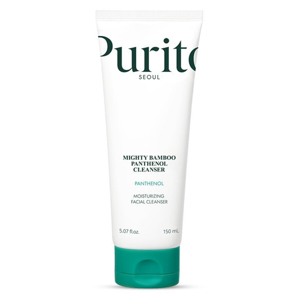 Mitrinošs sejas mazgāšanas gēls ar pantenolu | Purito Seoul Mighty Bamboo Panthenol Cleanser - KOORE