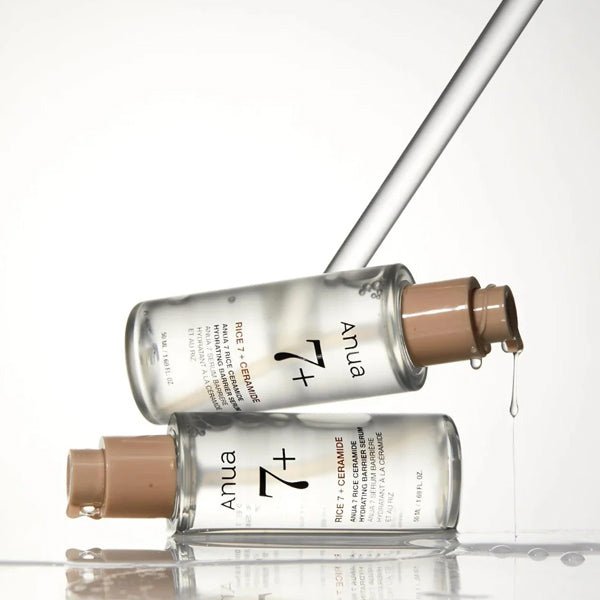 Mitrinošs un ādas aizsargbajeru atjaunojošs serums | Anua Rice 7 Ceramide Hydrating Barrier Serum - KOORE