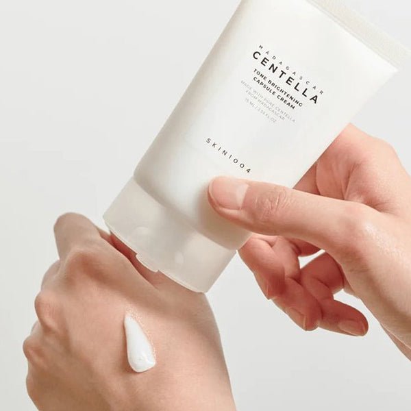 Mitrinošs un izgaismojošs krēms | skin1004 Madagascar Centella Tone Brightening Capsule Cream - KOORE