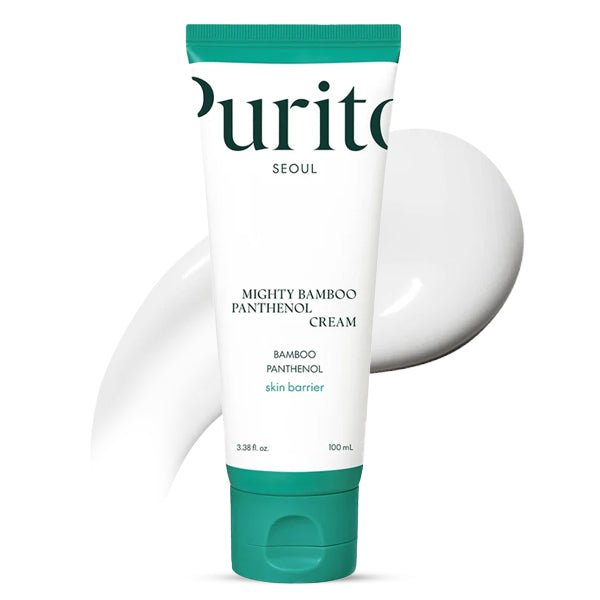 Mitrinošs un nomierinošs pantenola sejas krēms | Purito Mighty Bamboo Panthenol Cream - KOORE