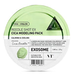 VT Cosmetics Reedle Shot EX Cica Modeling Pack 25g iepakojuma trauciņš