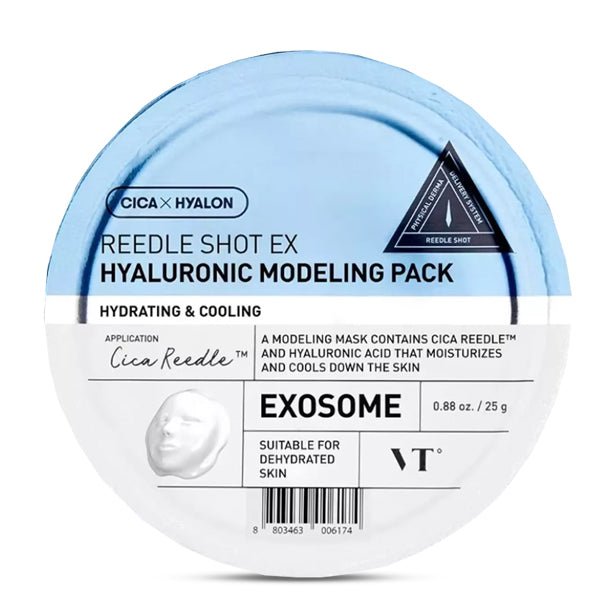 VT Cosmetics Reedle Shot EX Hyaluronic Modeling Pack 25g iepakojums