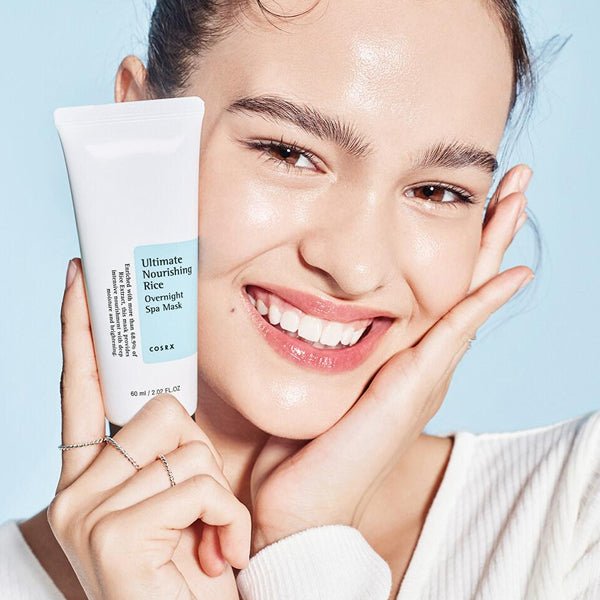 Nakts maska ar rīsu ekstraktu | COSRX Ultimate Nourishing Rice Overnight Spa mask - KOORE
