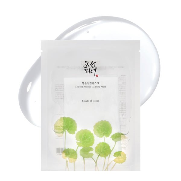 Nomierinoša lokšņu sejas maska | Beauty of Joseon Centella Asiatica Calming Mask - KOORE