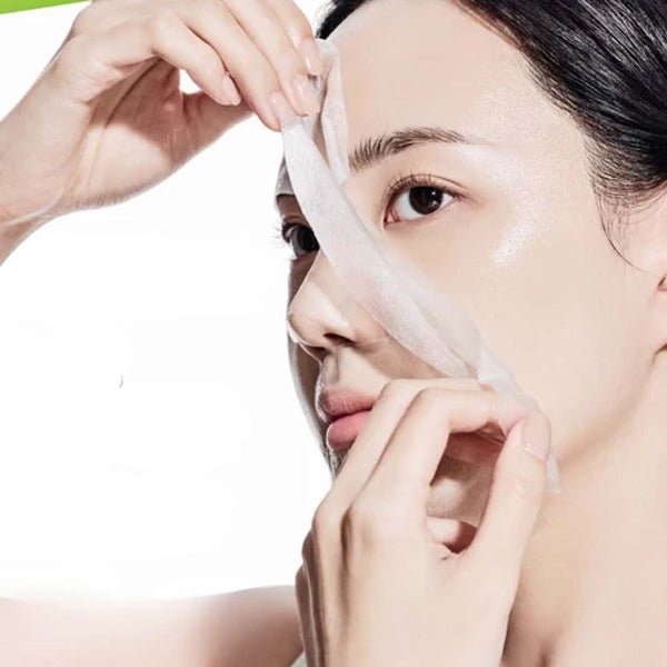 Nomierinoša un apsārtumu mazinoša sejas maska | Anua Azelaic Acid Hyaluron Redness Soothing Serum Mask - KOORE