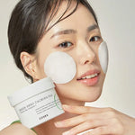 Nomierinoši vates diski | COSRX One Step Green Hero Calming Pad - KOORE