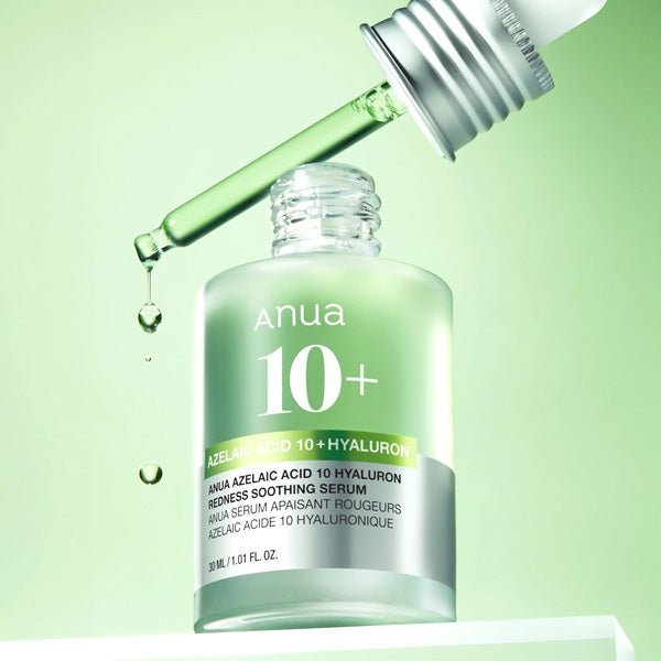 Nomierinošs serums ādai ar rozāciju | Anua Azelaic Acid 10+ Hyaluron Redness Soothing Serum - KOORE