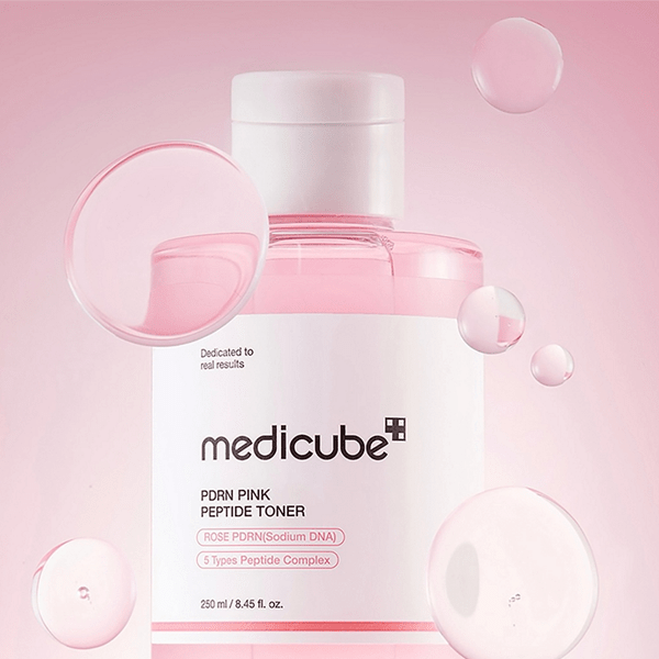 Nomierinošs toniks ar PDRN | Medicube PDRN Pink Cica Soothing Toner - KOORE