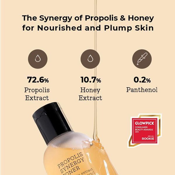 Nomierinošs toniks ar propolisu | COSRX Full Fit Propolis Synergy Toner - KOORE