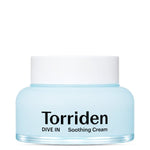 Nomierinošs un mitrinošs sejas krēms ar hialuronskābi | Torriden Dive-in Low Molecular Hyaluronic Acid Soothing Cream - KOORE