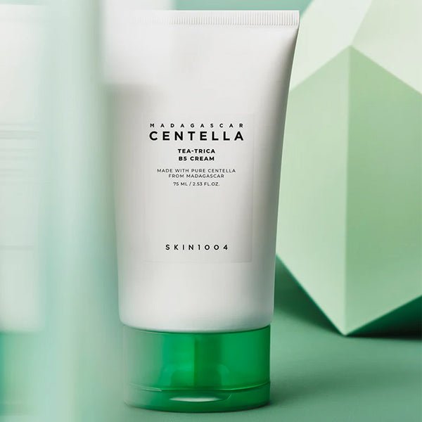 Nomierinošs un mitrinošs sejas krēms | skin1004 Madagascar Centella Tea - Trica B5 Cream - KOORE