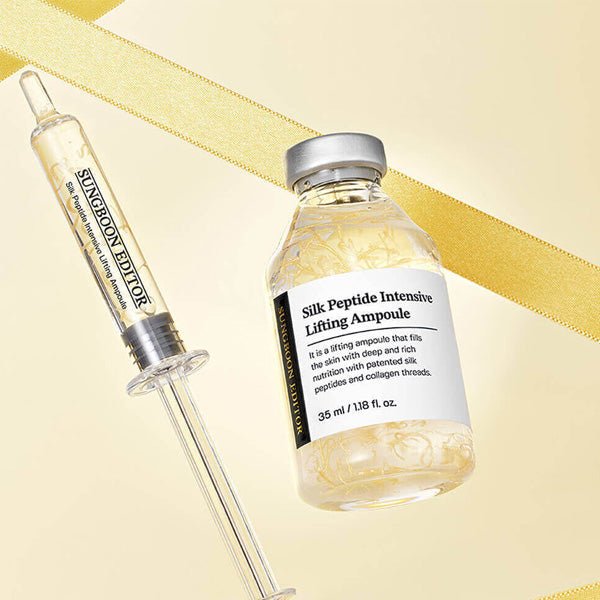 Nostiprinoša ampula liftingam ar zīda peptīdiem | Sungboon Editor Silk Peptide Intensive Lifting Ampoule - KOORE