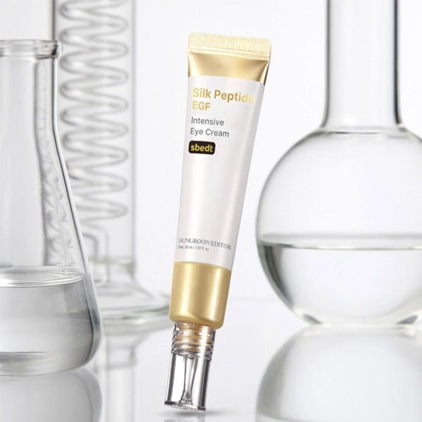 Nostiprinošs acu krēms ar zīda peptīdiem | Sungboon Editor Silk Peptide EGF Intensive Eye Cream - KOORE