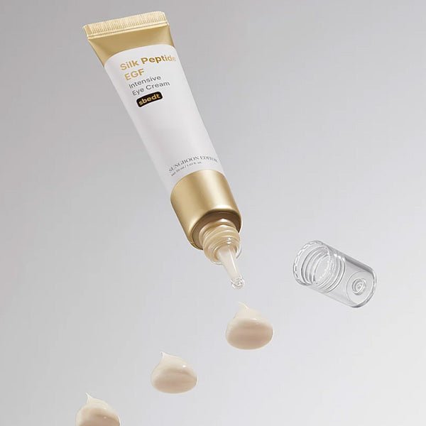 Nostiprinošs acu krēms ar zīda peptīdiem | Sungboon Editor Silk Peptide EGF Intensive Eye Cream - KOORE