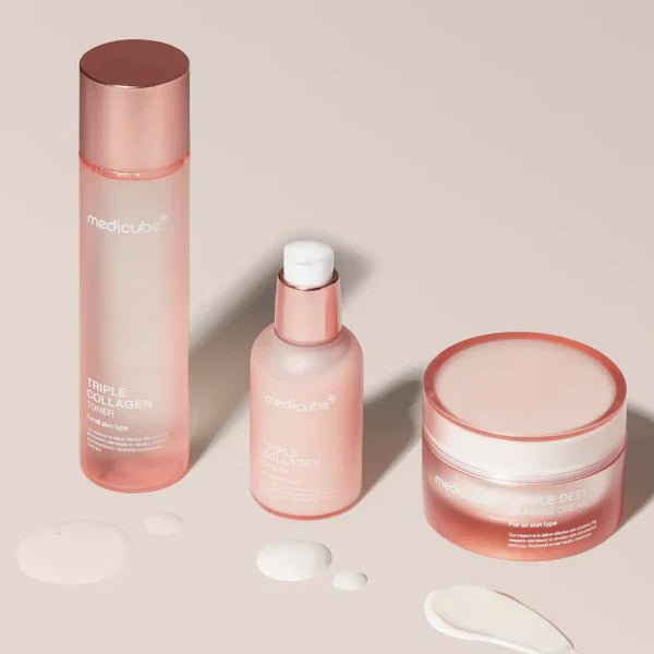 Nostiprinošs krēms sejai ar kolagēnu | Medicube Triple Collagen Cream 4.0 - KOORE