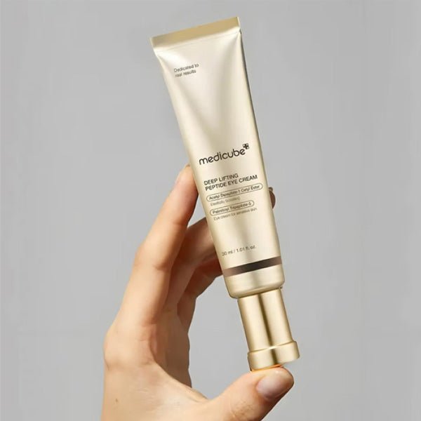 Nostiprinošs peptīdu krēms acīm un sejai | Medicube Deep Lifting Peptide Eye Cream For Face - KOORE