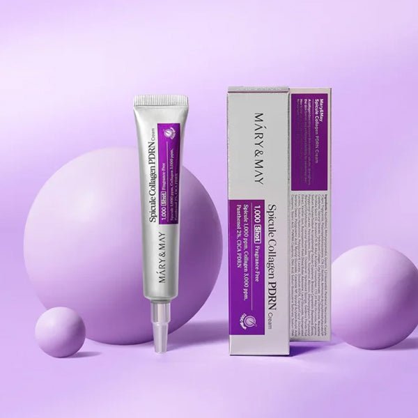 Nostiprinošs sejas krēms ar PDRN un mikroadatām | Mary&May Spicule Collagen PDRN Cream - KOORE