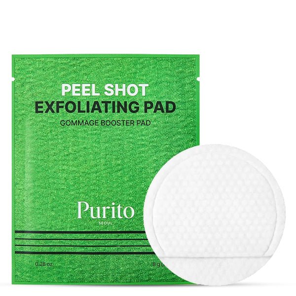 Pīlinga spilventiņi ar skābēm un enzīmiem | Purito Peel Shot Exfoliating Pad - KOORE