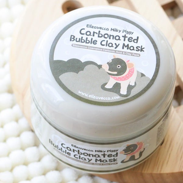 Poru attīroša burbuļmaska | Elizavecca Milky Piggy Carbonated Bubble Clay Mask - KOORE
