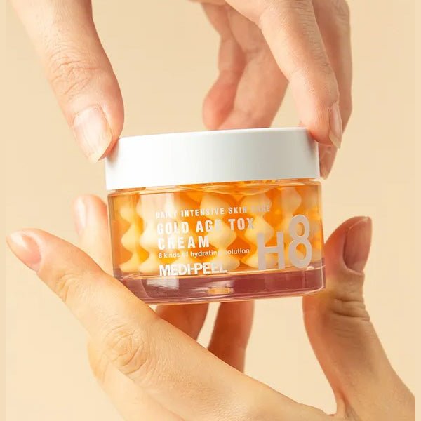 Pretnovecošanās kapsulu krēms | MediPeel Gold Age Tox H8 Cream - KOORE