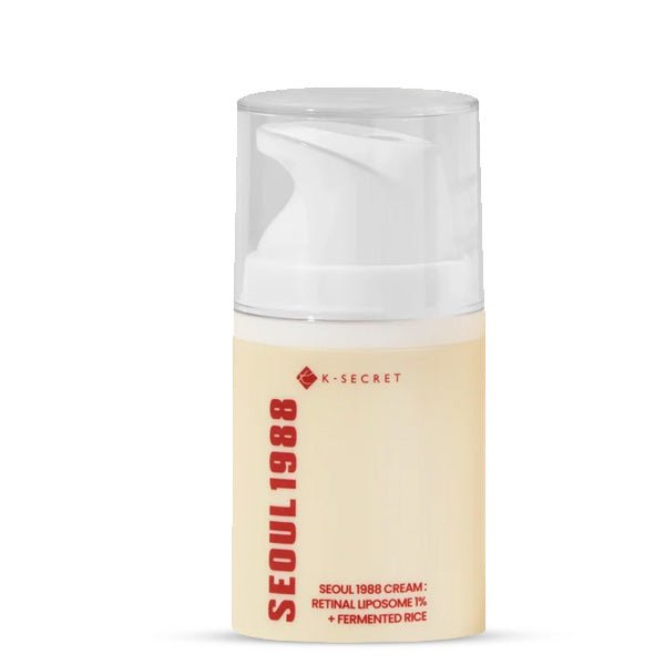 Pretnovecošanās krēms ar retinalu | K - Secret SEOUL 1988 Cream : Retinal Liposome 1% + Fermented Rice - KOORE